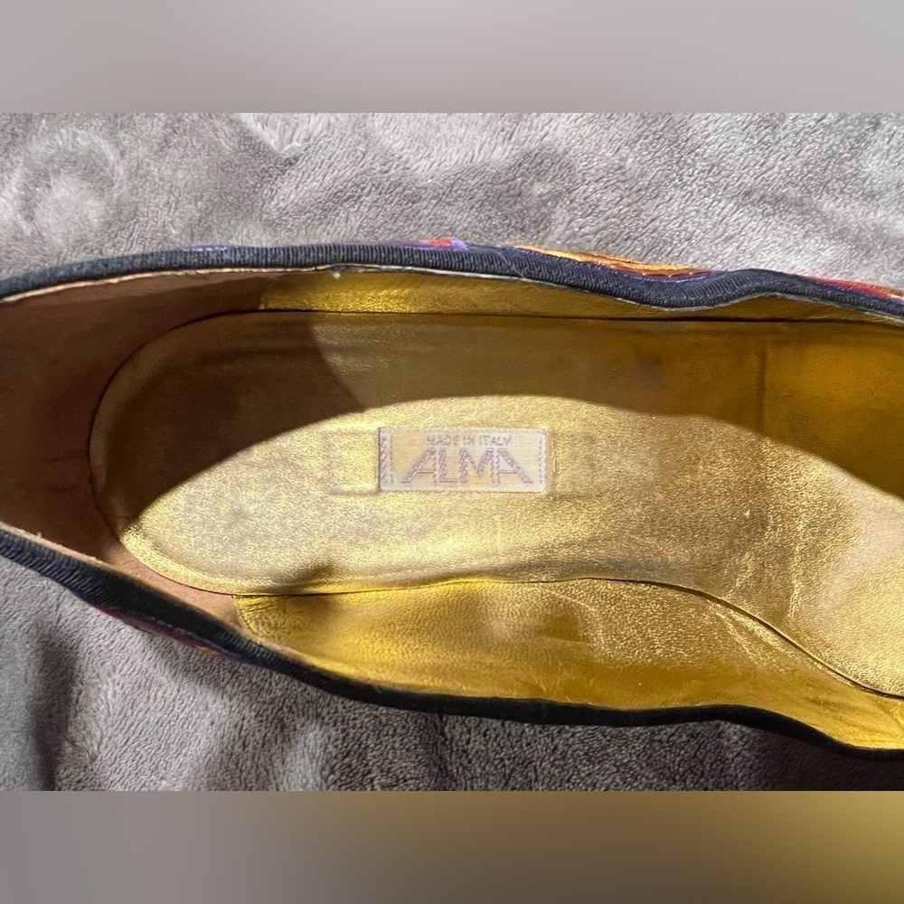 Vintage Alma made in Italy shoes 36.5/ 6. - Picture 8 of 8